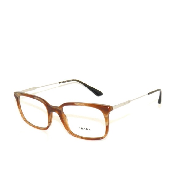 Prada 16U 16 FHX-1O1 53 Light Horn Eyeglasses - Picture 1 of 5